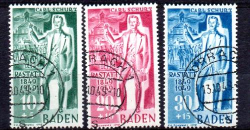 Baden Nº MIchel 50/52 (o)